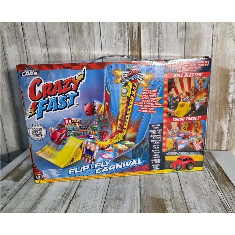 Little Tikes My First Cars Crazy Fast Flip Fly Carnival‎ Playset